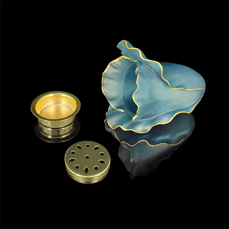 New product colorful crystal burner crystal crafts candle holder glass vase ornaments No reviews yet company-logo Huizhou Benba Culture Development Co