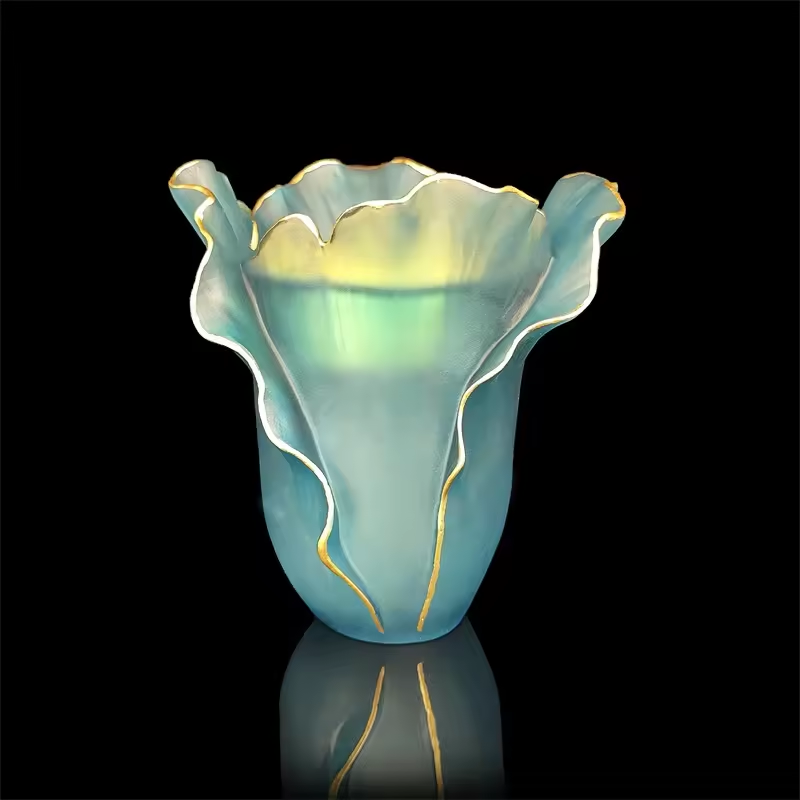 New product colorful crystal burner crystal crafts candle holder glass vase ornaments No reviews yet company-logo Huizhou Benba Culture Development Co