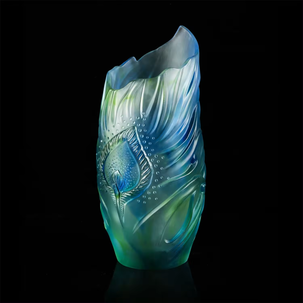 Professional Ccustom Tabletop Home Decor Flowers Vase Modern Unique Glass Vases Wedding Crystal Flower Vase
