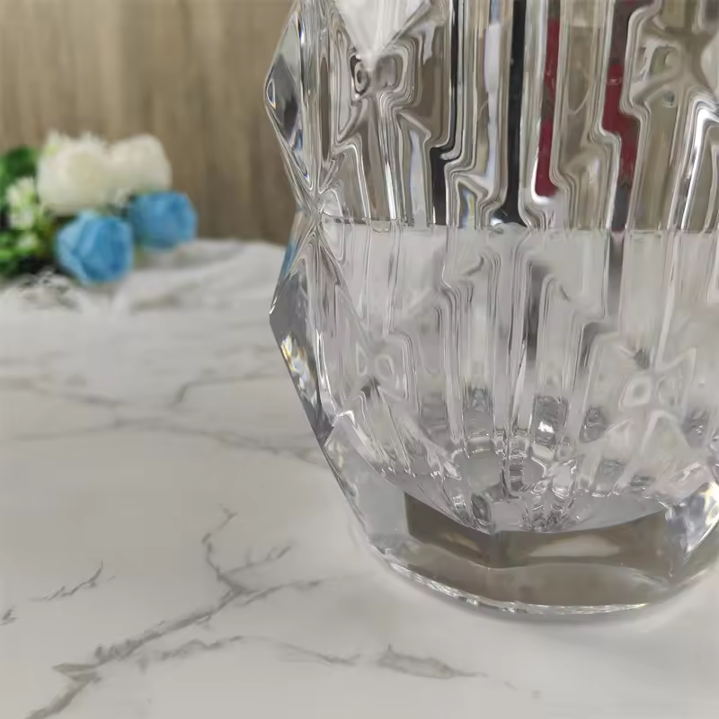 Cheap Tall Cylinder Nordic Wedding Decor Design Square Wholesale Cheap Clear Glass Flower Vase