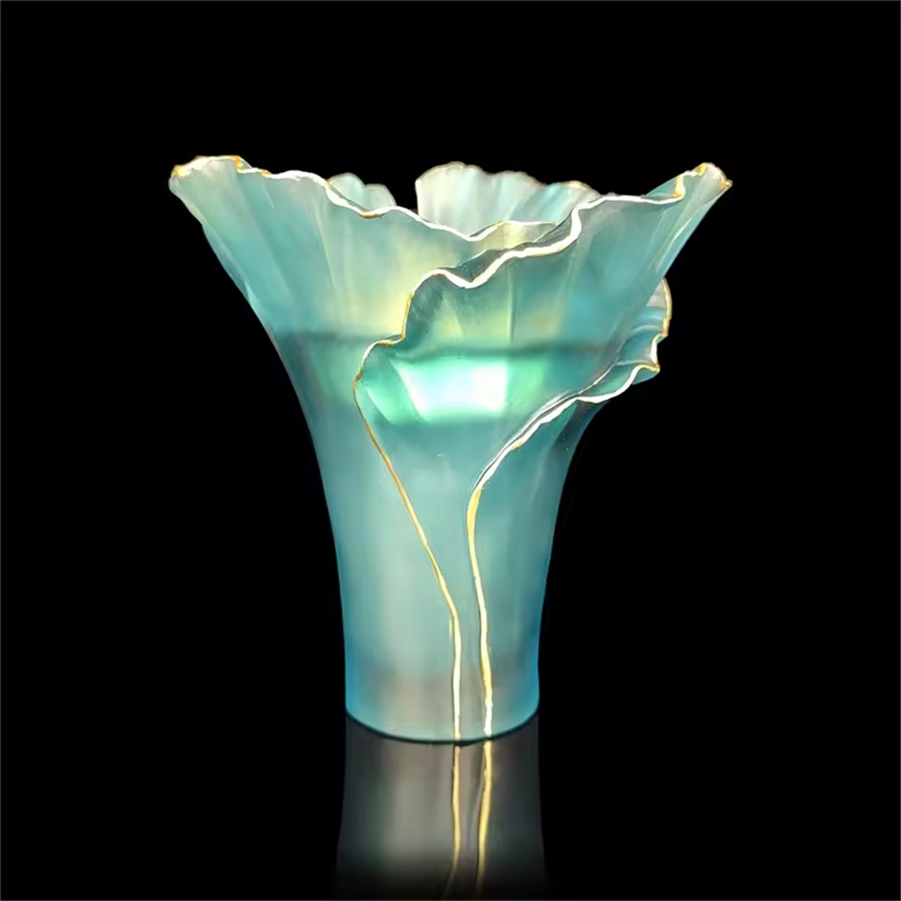 Handmade crystal burner bukhoor new style handmade vase