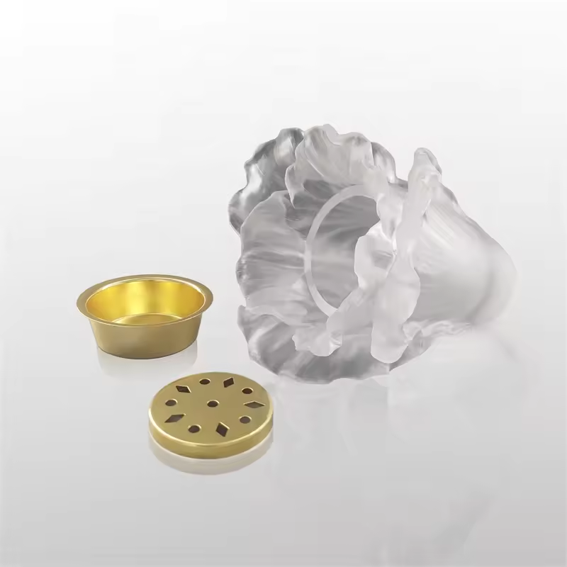 High-end Liuli crystal vases and crystal burner giveaway for home decor