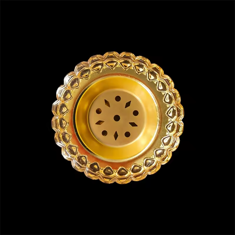 K9 glass crystal burner luxury glass candle holder crystal vase for wedding decor