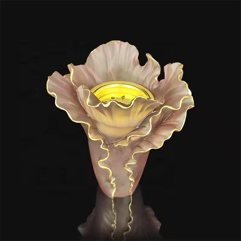 2022 Hot Sale Crystal Incense Holder Glass Burner Mubkhar Oud Bakhoor For Wedding