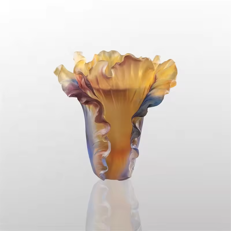 Kuwait popular crystal burner home decor crystal crafts low price and high grade giveaway for wedding gift