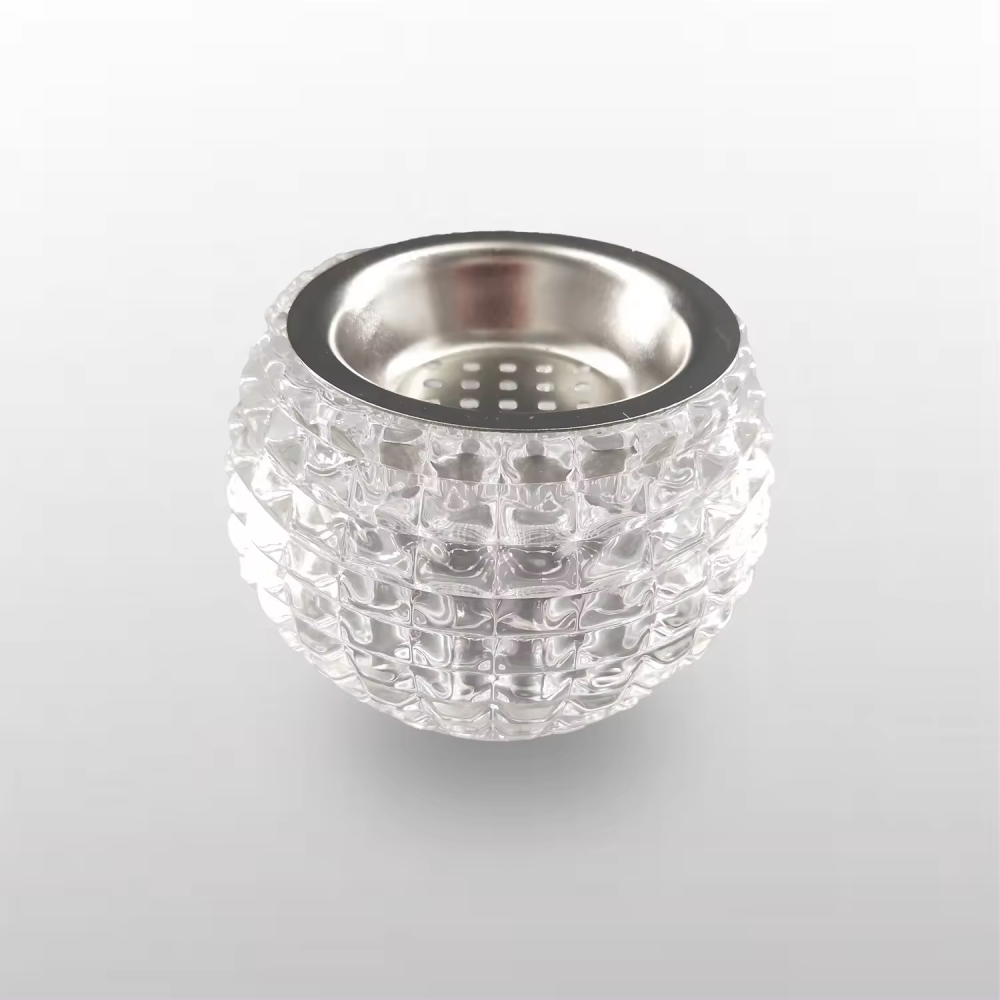 K9 glass crystal burner luxury glass candle holder crystal vase for wedding decor