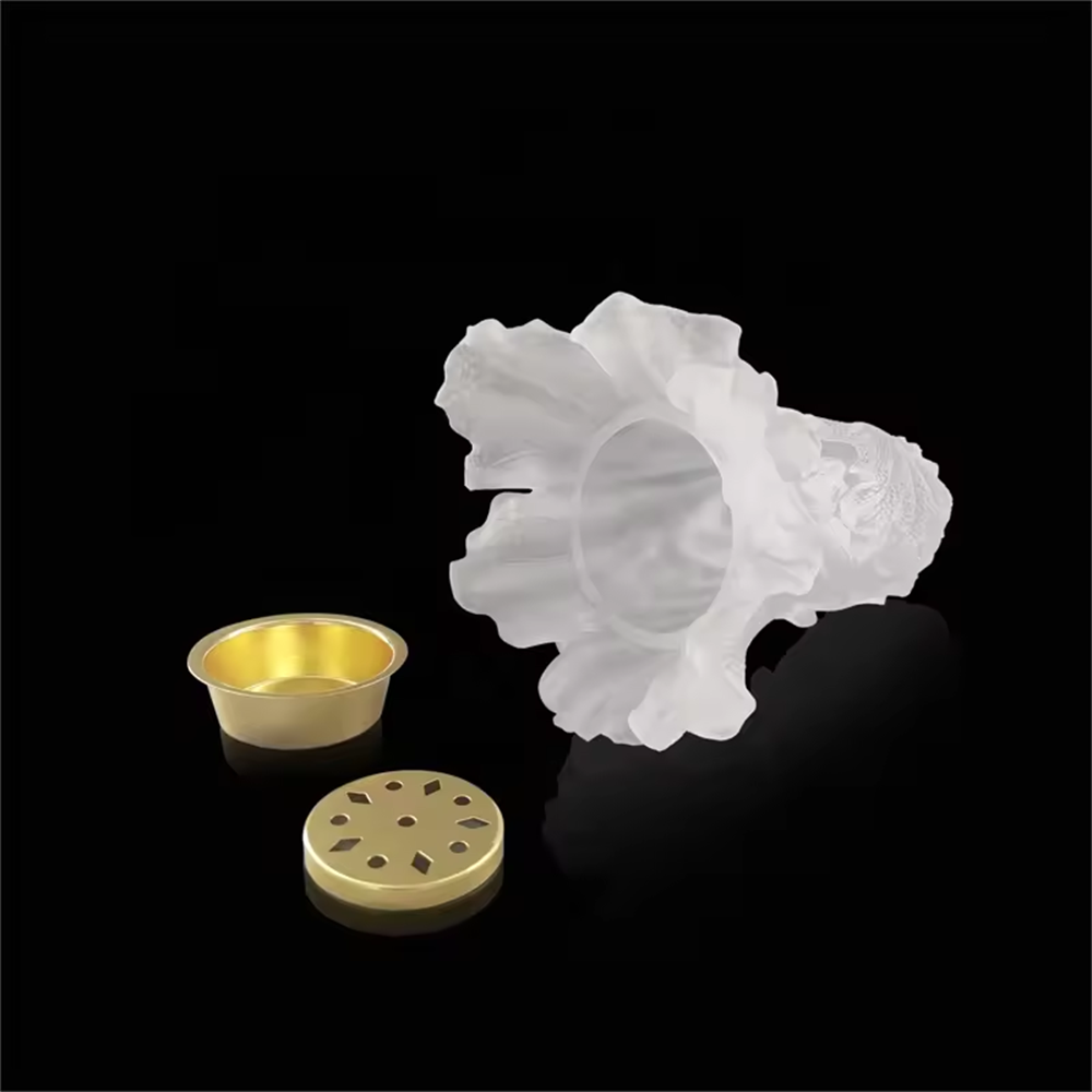 Folk crafts Bakhoor medkhan burner home decoration crystal vase crystal burner