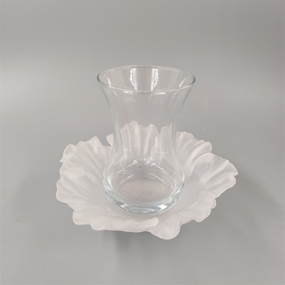 Arabic Coffee Cup Middle East Style Cup Set Outline In Gold Crystal Tea Saucer Painted Gold