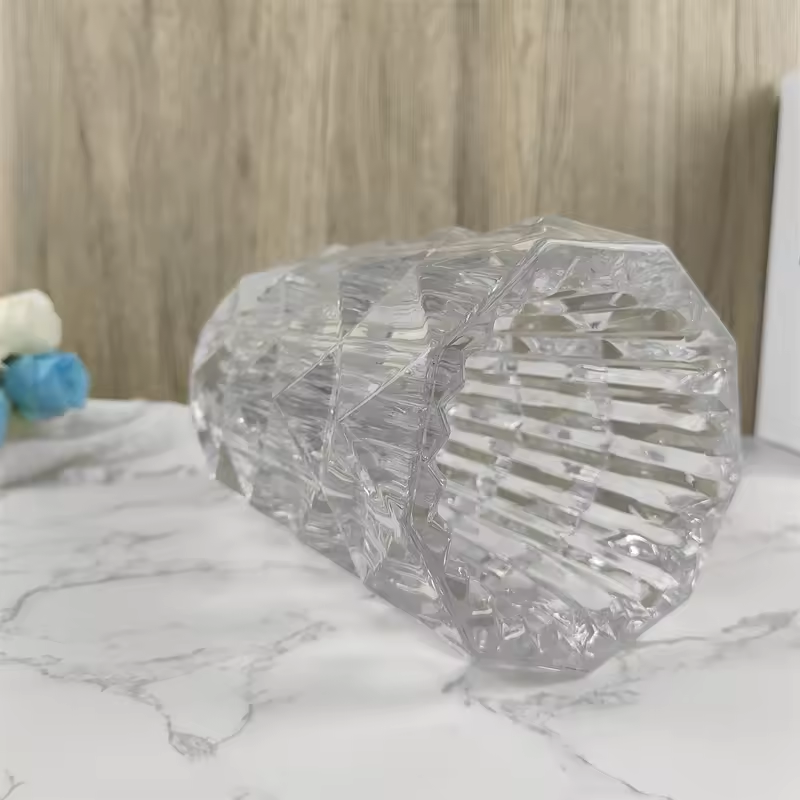 Cheap Tall Cylinder Nordic Wedding Decor Design Square Wholesale Cheap Clear Glass Flower Vase
