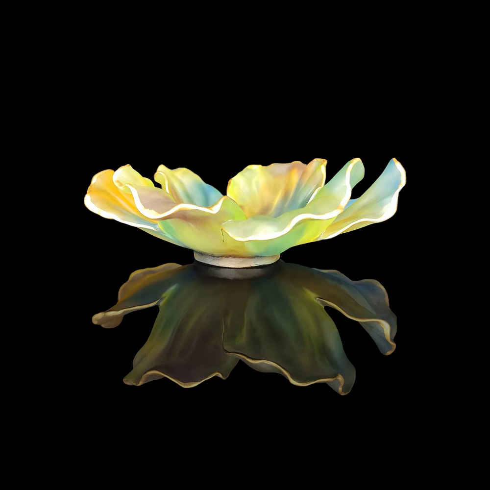 Arab Popular Crystal Crafts Crystal Plates Crystal Incense Burner Luxury Oud