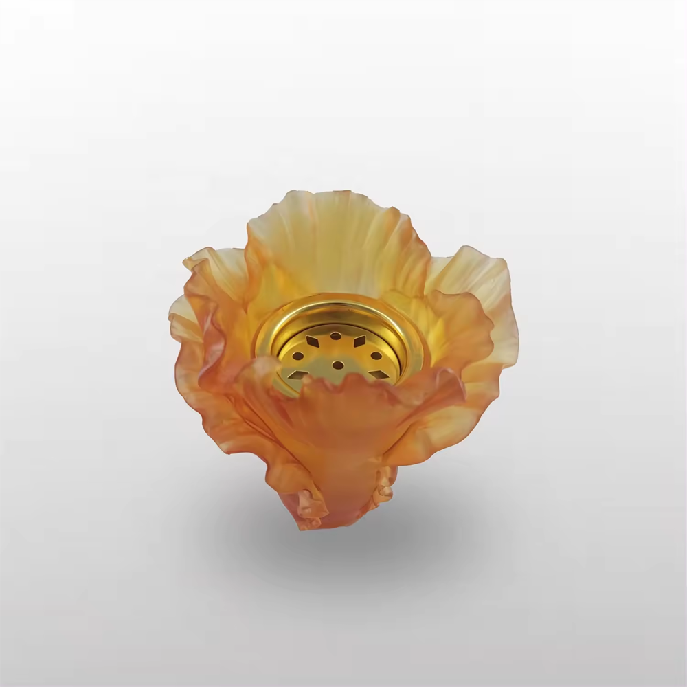 Modern Elegant New Arabic Style Wedding Decor Handmade Crystal Tulip Flower Burner Incense Burner