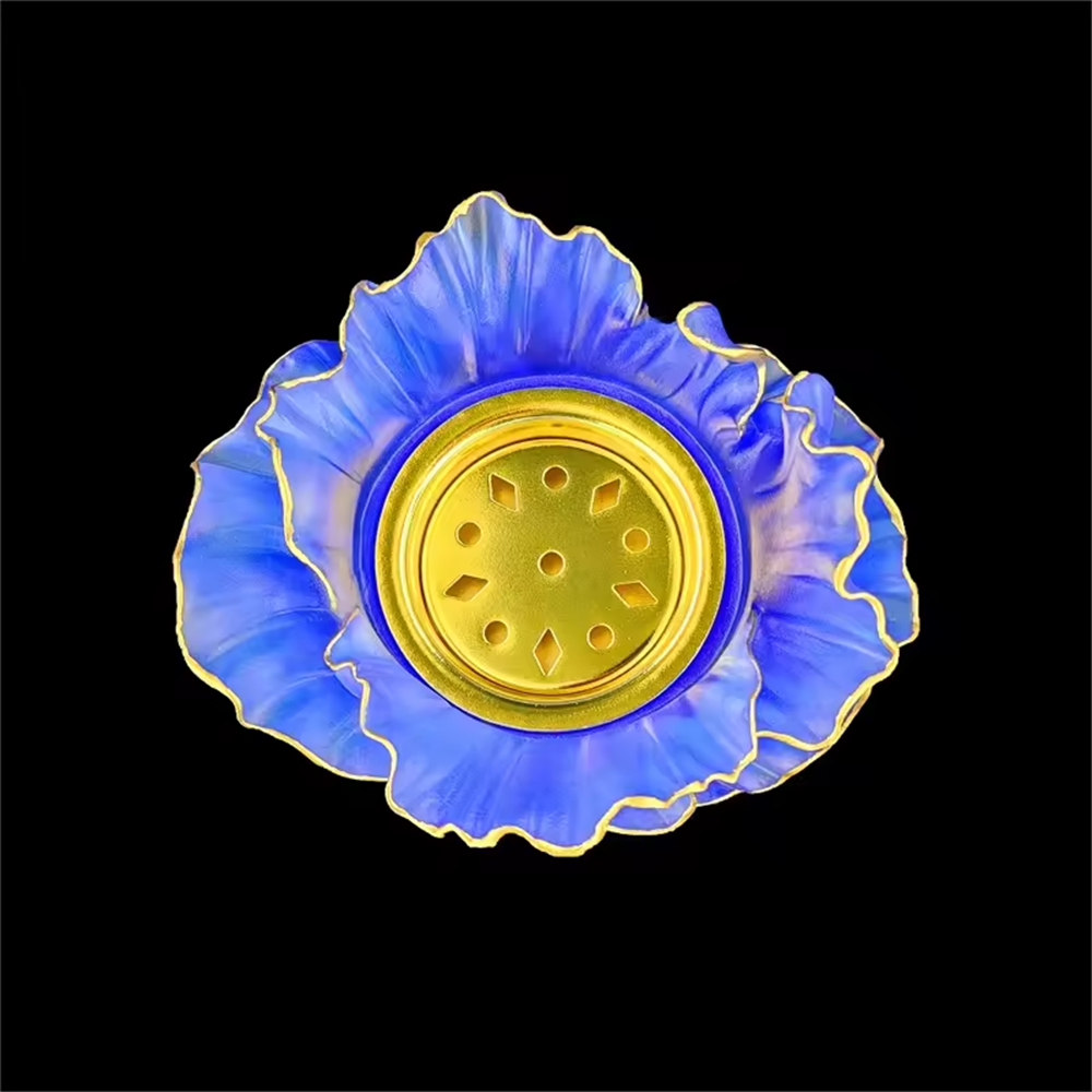 Popular Arabic Crystal Crafts Incense Burner Glass censer for home decor