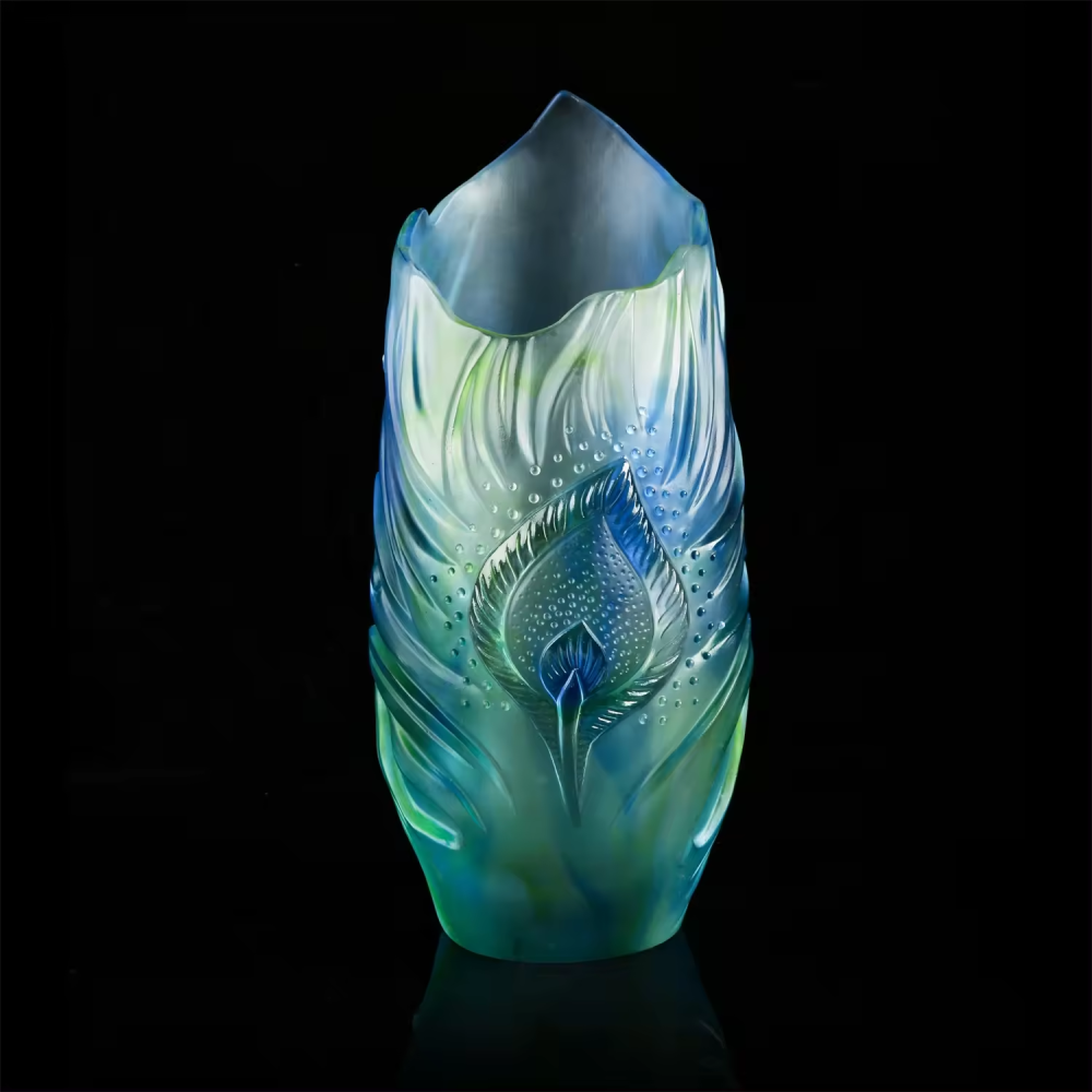 Professional Ccustom Tabletop Home Decor Flowers Vase Modern Unique Glass Vases Wedding Crystal Flower Vase