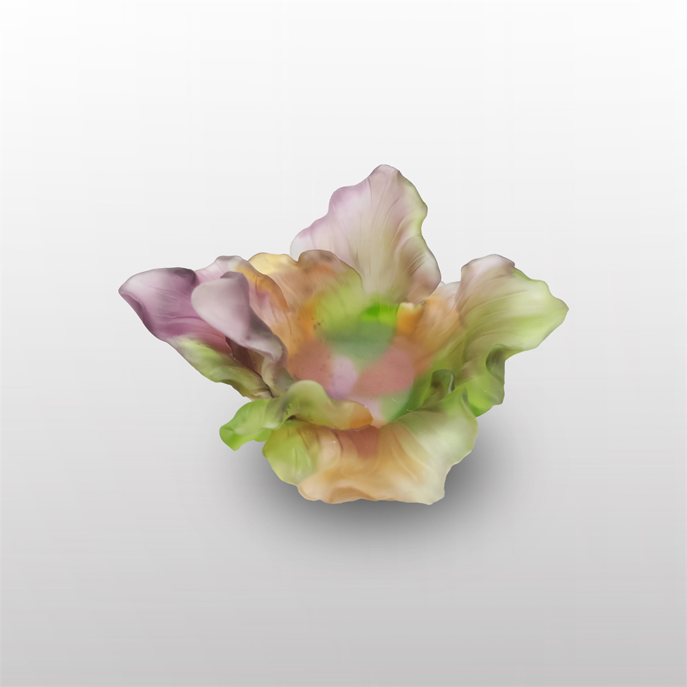 Carving Crafts Crystal Art Plate Luxury Souvenirs For Wedding Support Customized Crystal Decor