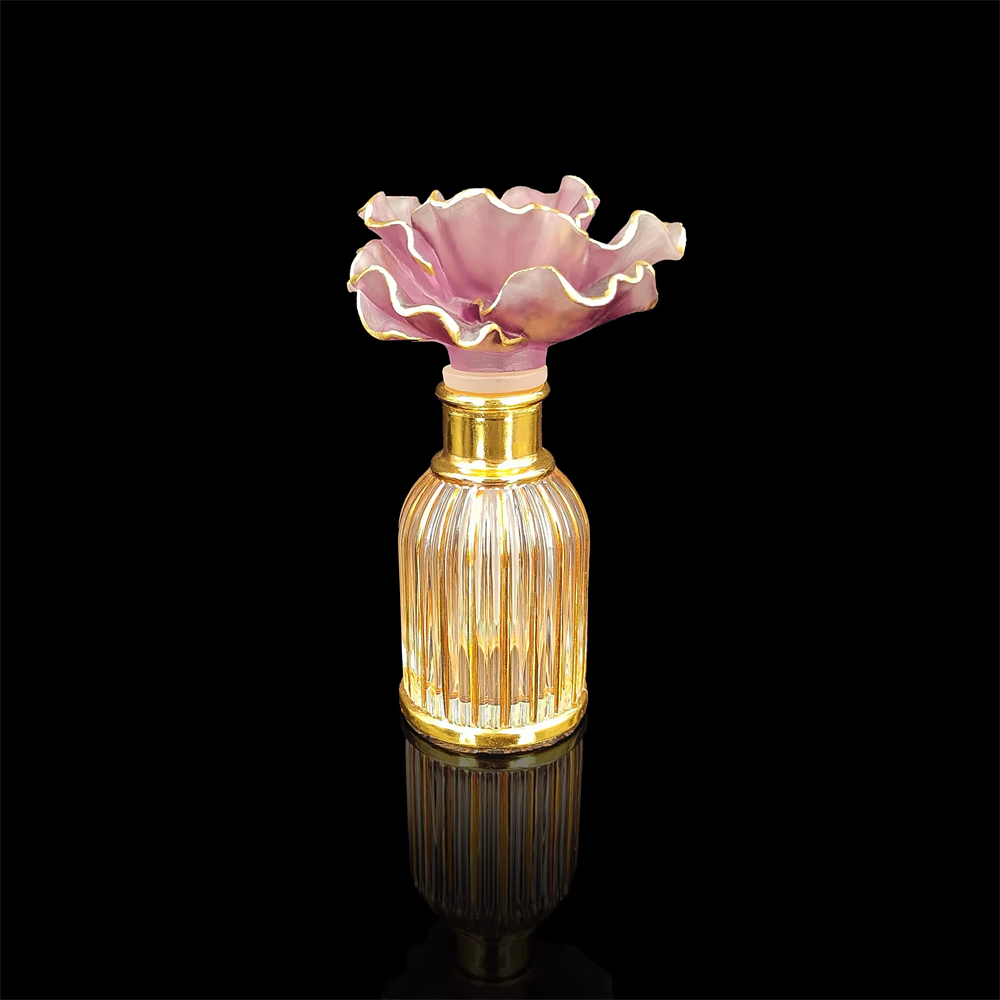 Middle Eastern style Glass Perfume Bottle Crystal Perfume spray Bottle Glass bottles for wedding