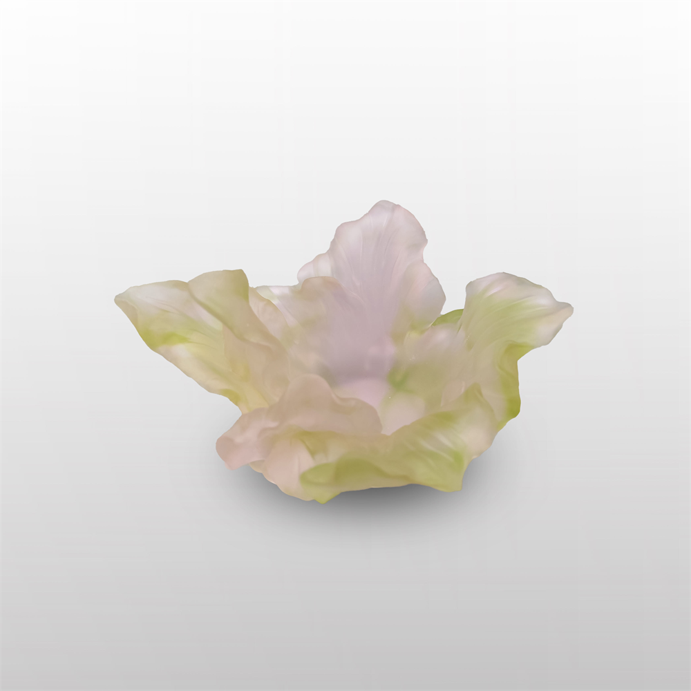 Carving Crafts Crystal Art Plate Luxury Souvenirs For Wedding Support Customized Crystal Decor