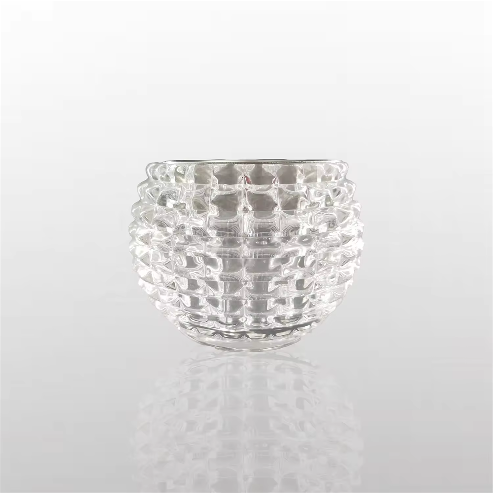 Luxury Wedding Decoration Small Crystal Incense Burner Crystal Candle Holder Glass
