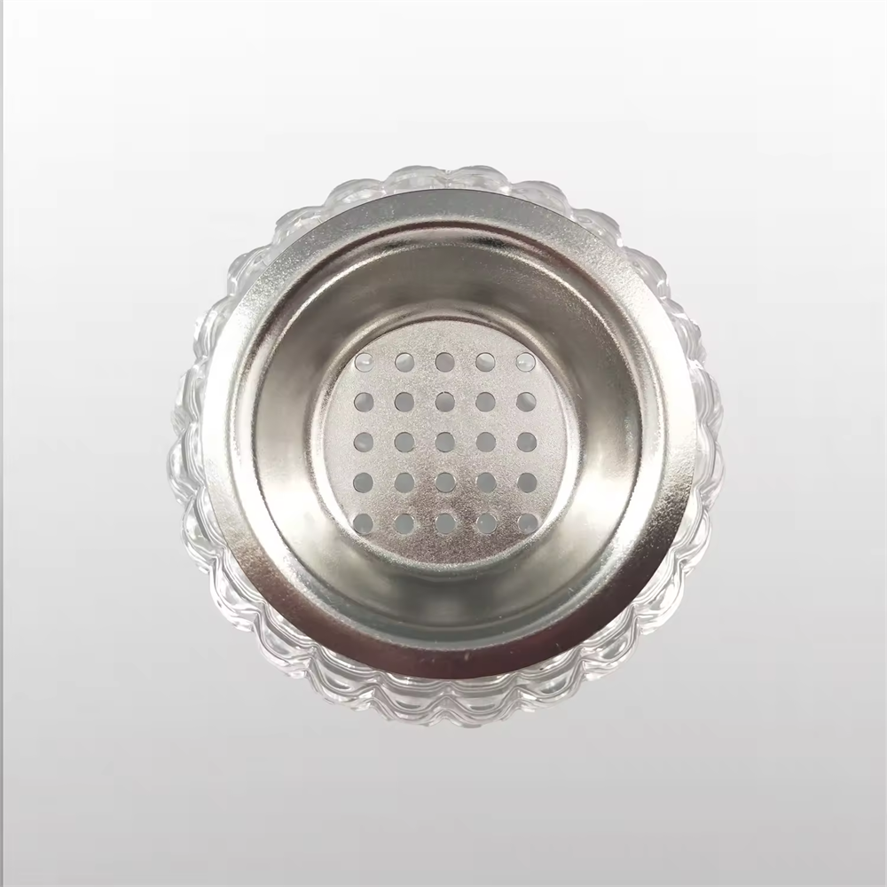 Luxury Wedding Decoration Small Crystal Incense Burner Crystal Candle Holder Glass