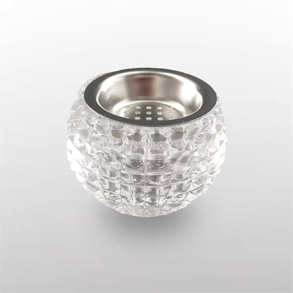 Luxury Wedding Decoration Small Crystal Incense Burner Crystal Candle Holder Glass