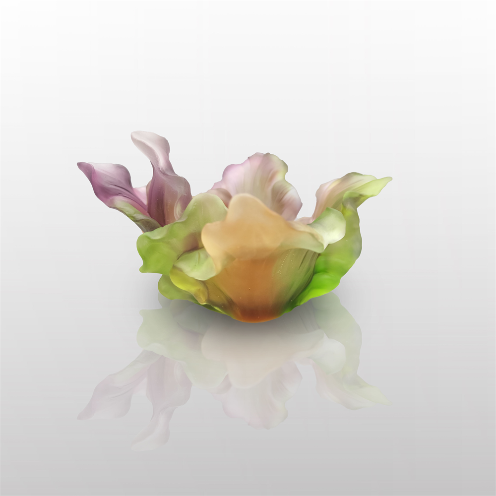 Carving Crafts Crystal Art Plate Luxury Souvenirs For Wedding Support Customized Crystal Decor