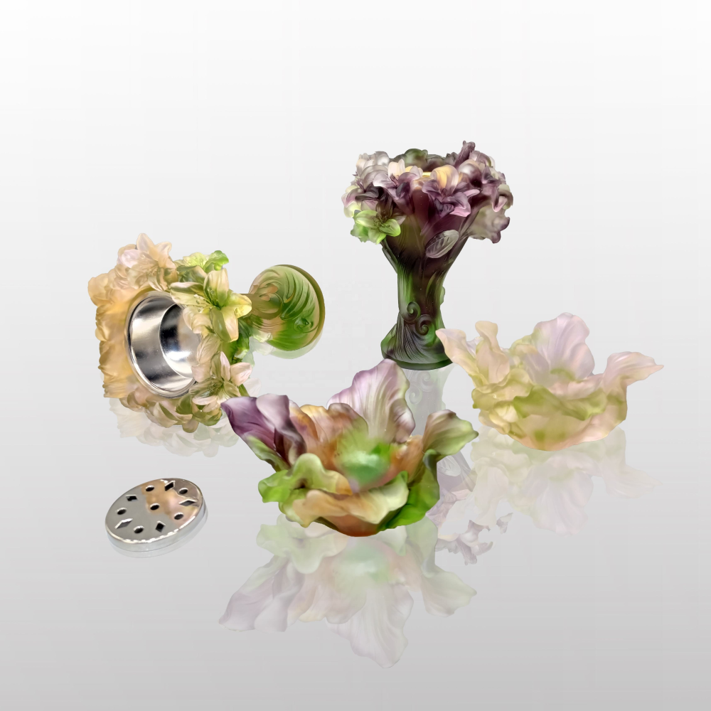 Crystal Plate Crystal Set As A Wedding Giveaway