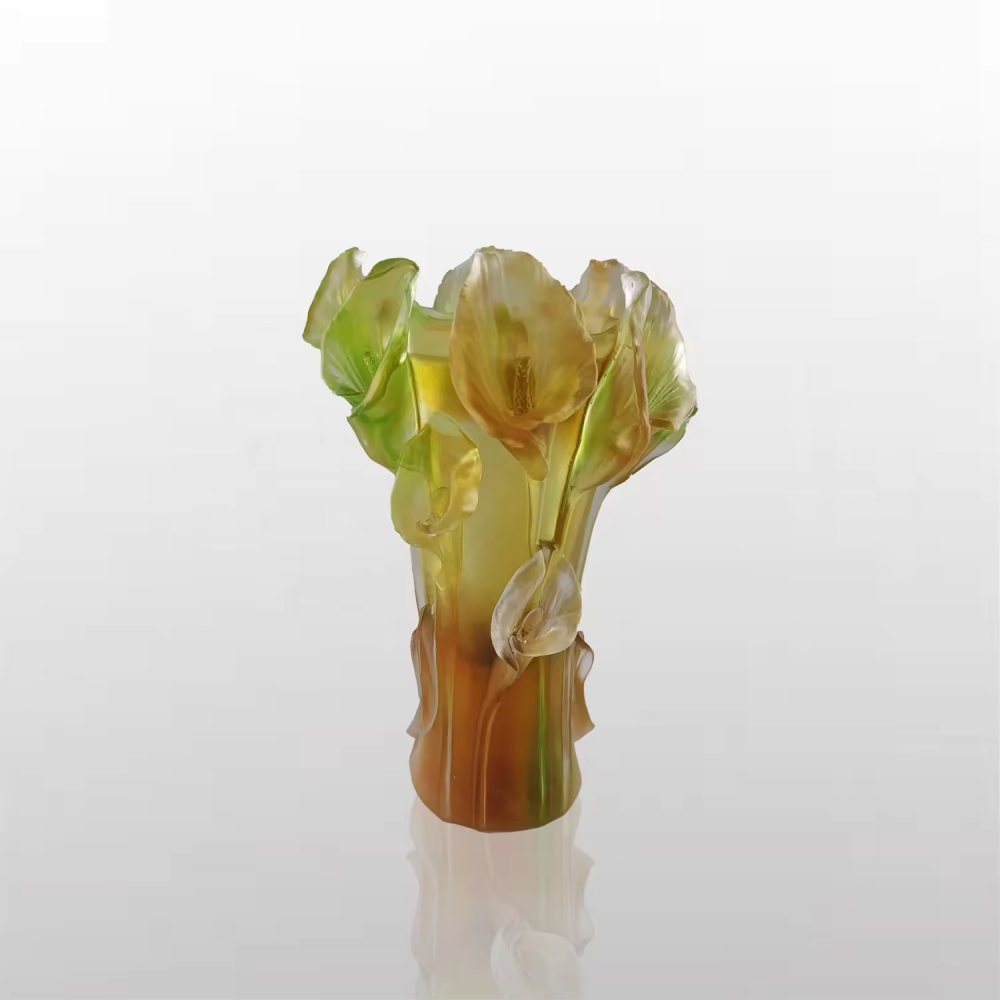 Luxury Crafts Factory Supply Middle Eastern Style Crystal Flower Style As Crystal Incense Burner Or Giveaway