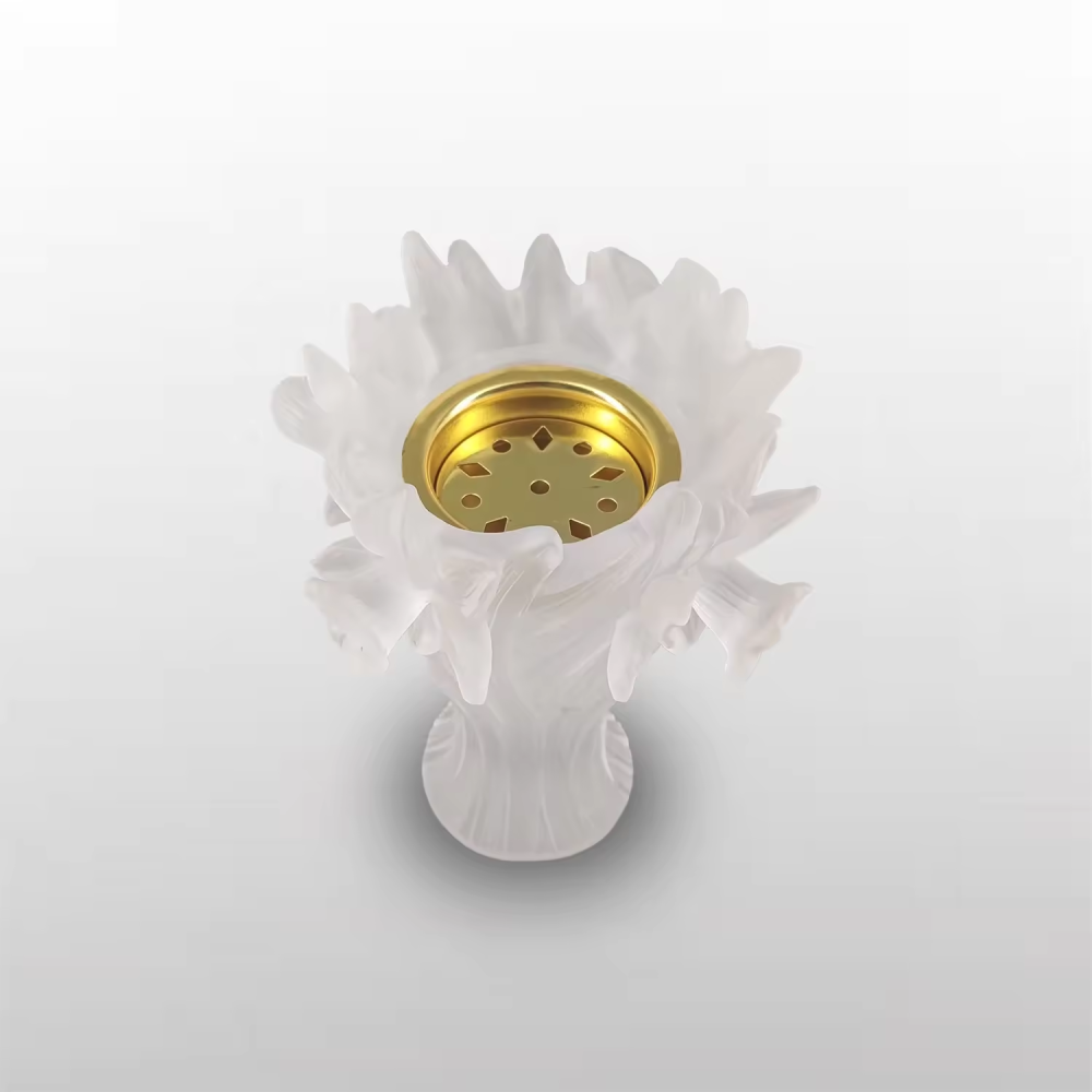 Middle Eastern Style Customized Beautifully Bakhoor Crystal Folk Art Gifts Luxury Crafts Home Decoration