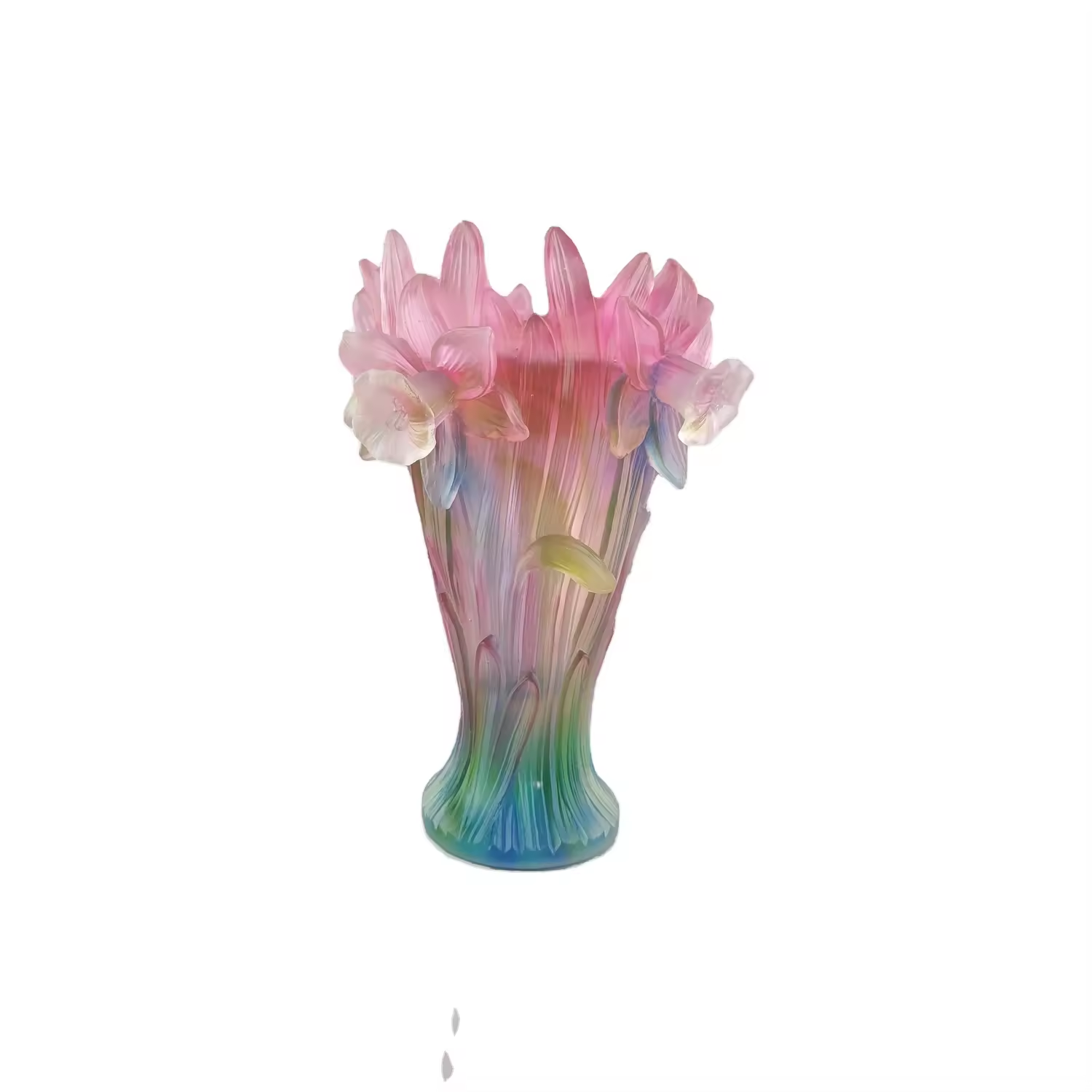 Multi Color Hot Selling New Middle Eastern Style Wedding Crystal Vase Bakhoor Burner Crystal Gift
