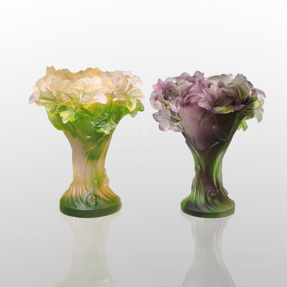 Crystal Plate Crystal Set As A Wedding Giveaway