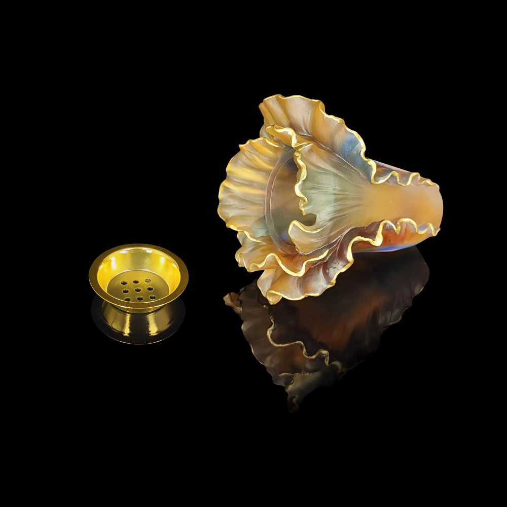 Middle East Incense Burners Home Decoration Crystal Mabkhara 2022 latest Crystal Vase Censer