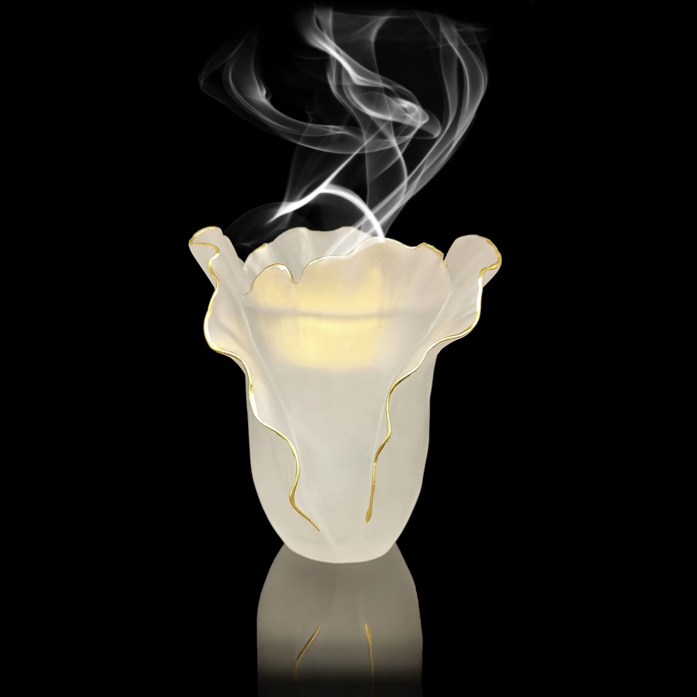 Handmade Crystal incense burner Arabic Style Vase Baby Shower Giveaways Gifts