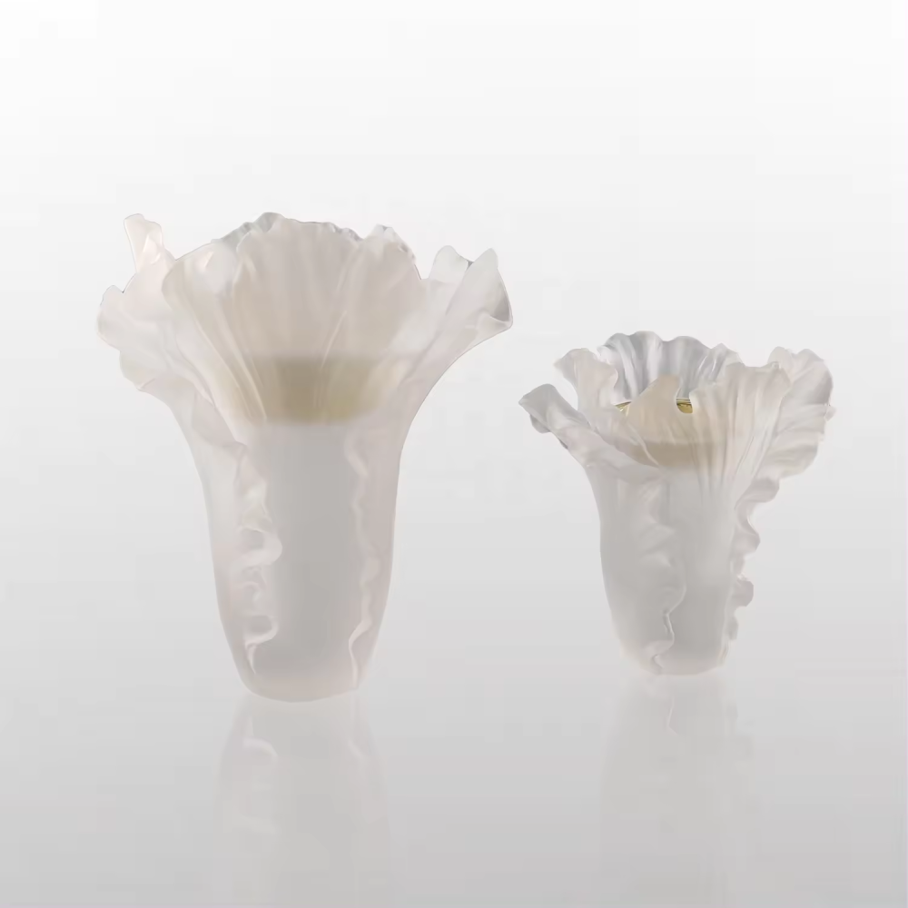 Customized Durable Factory Supply Crafts Handmade Tulip Crystal Poppy Medkhan Burner Colorful Crystal Burner