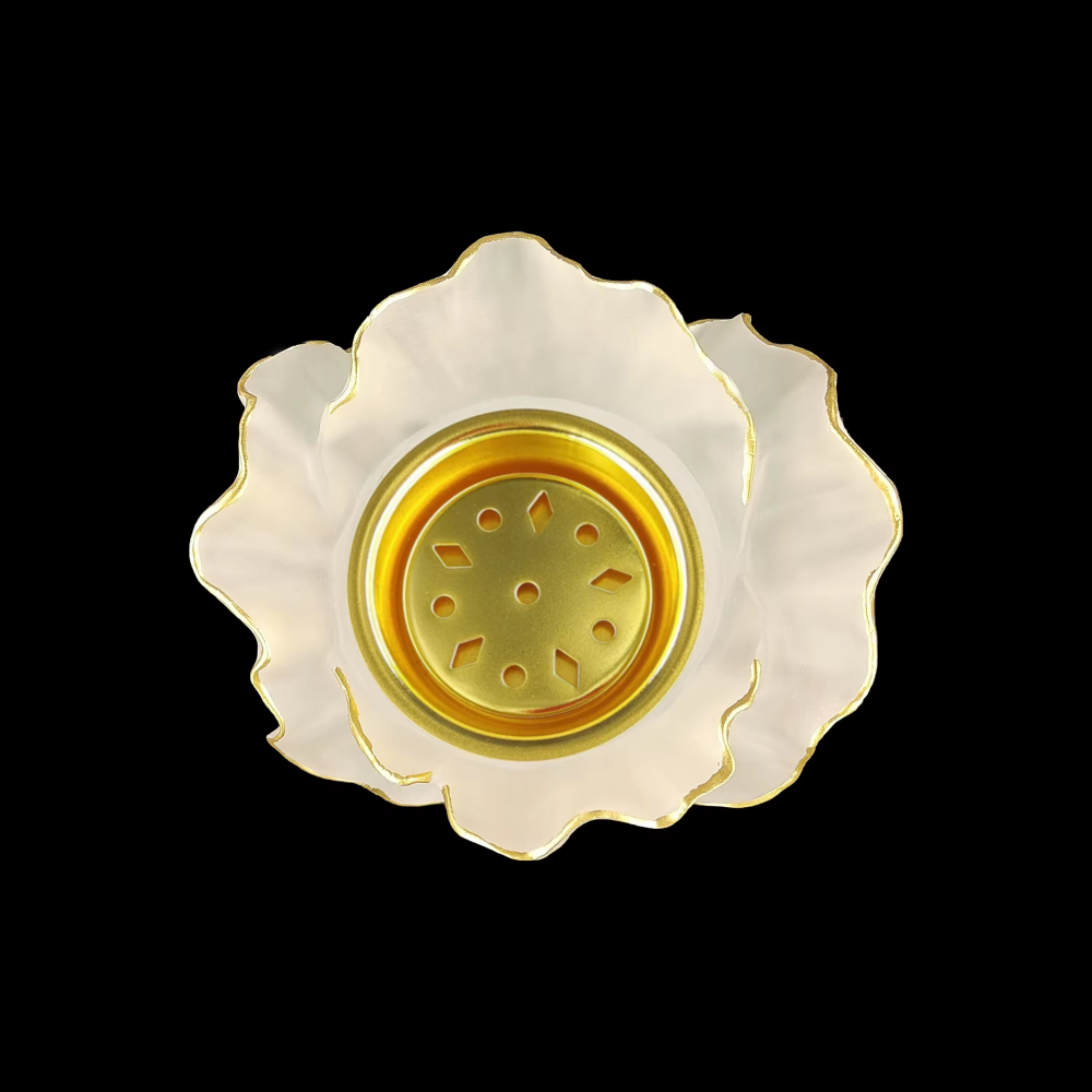 Handmade Crystal incense burner Arabic Style Vase Baby Shower Giveaways Gifts