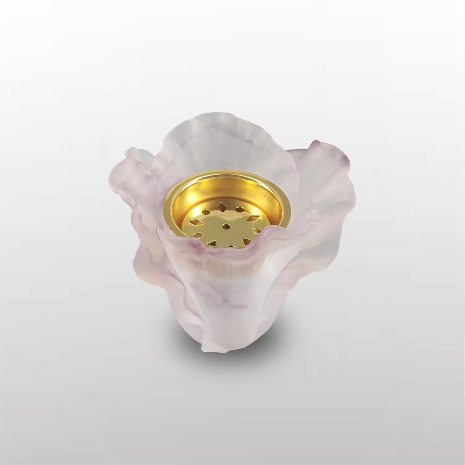 Multi Color High Cost-Effective The Latest Crystal Burner Fashion Tulip Shaped Crystal Decor Vase
