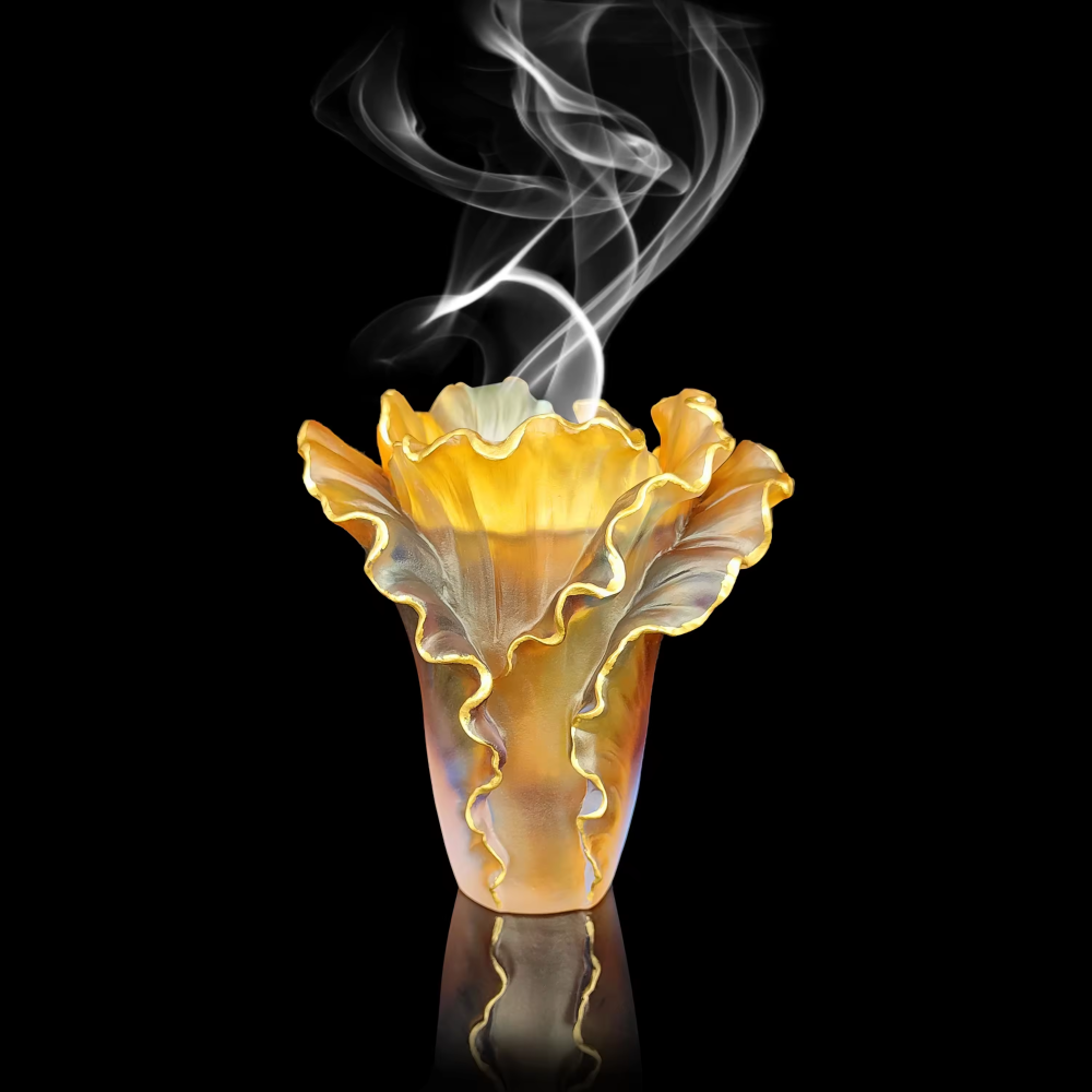 Middle East Incense Burners Home Decoration Crystal Mabkhara 2022 latest Crystal Vase Censer