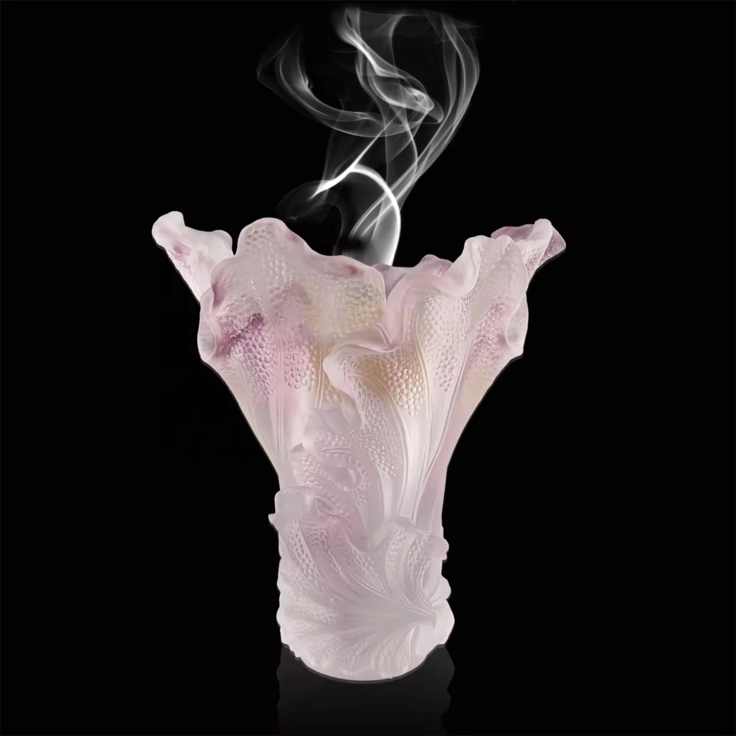 Luxury Crafts Latest Arab Style Bakhoor Burner Medkhan Burner Colorful Crystal Vase Crystal Burner