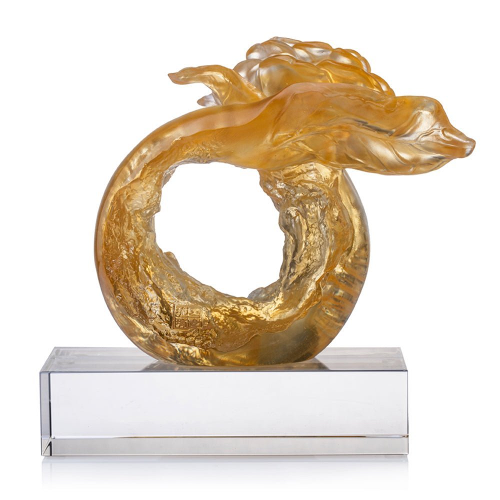 Crystal Flower, Camellia, Singular Elegance (Special Edition, Come with Display Base)