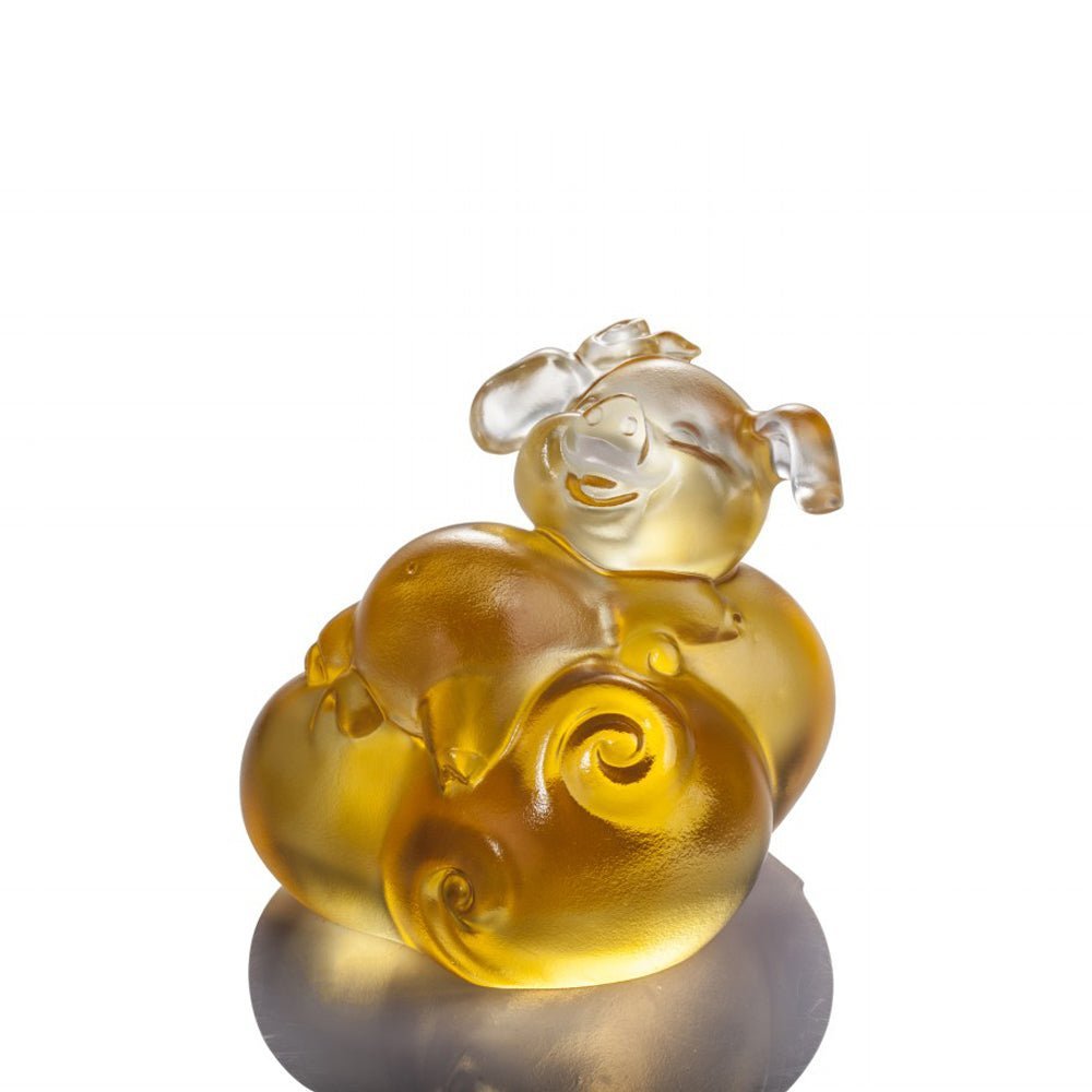 Crystal Animal, Pig, Fortune and Fulfillment