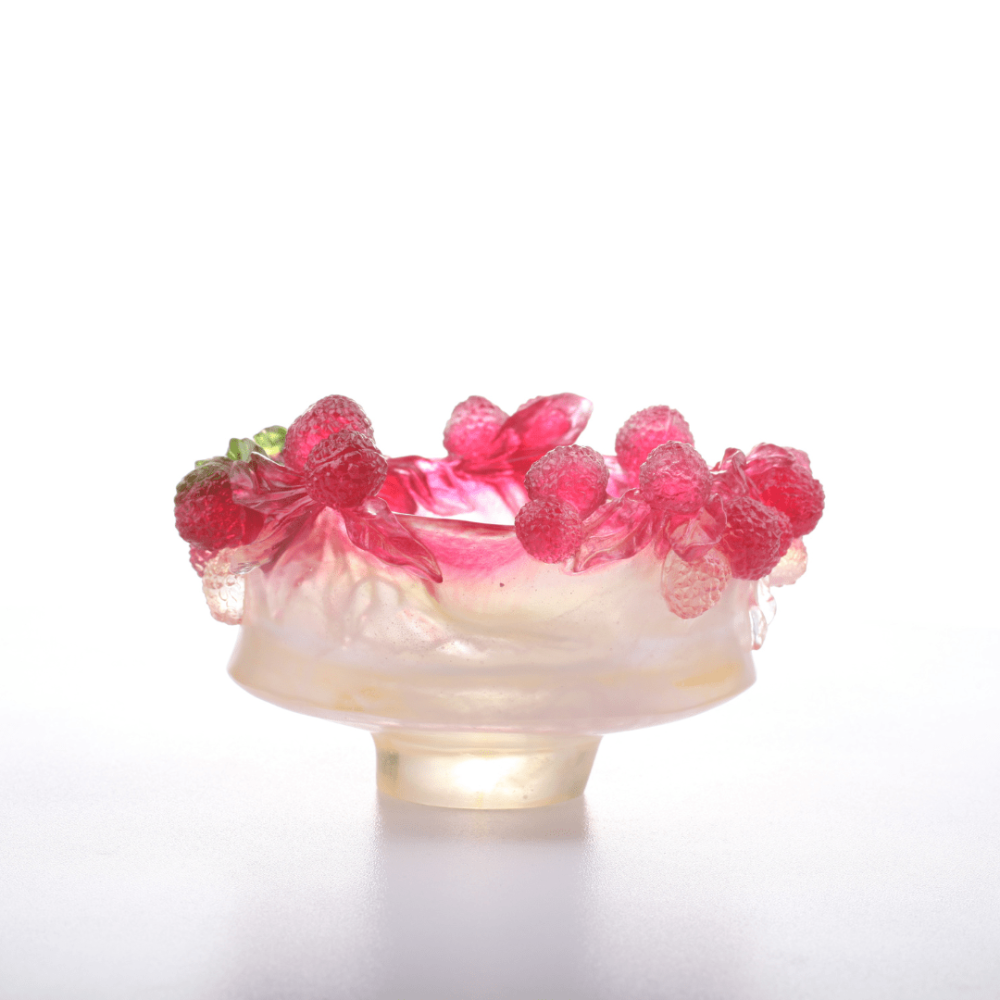 Nature, Lychee, Vase, Bowl, A Thousand Blessings and Good Fortune