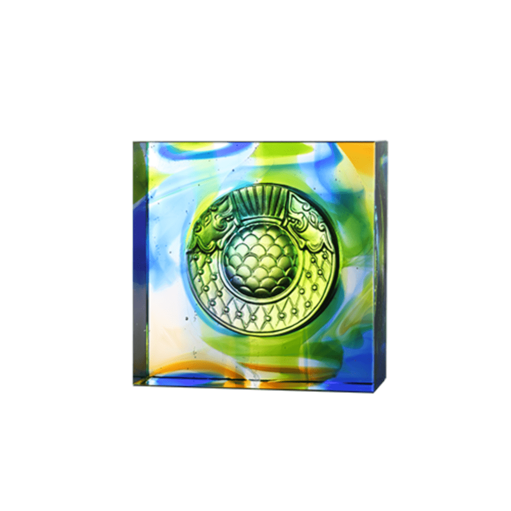 Hold On Tight to Luck (Good Luck) - Dog Figurine