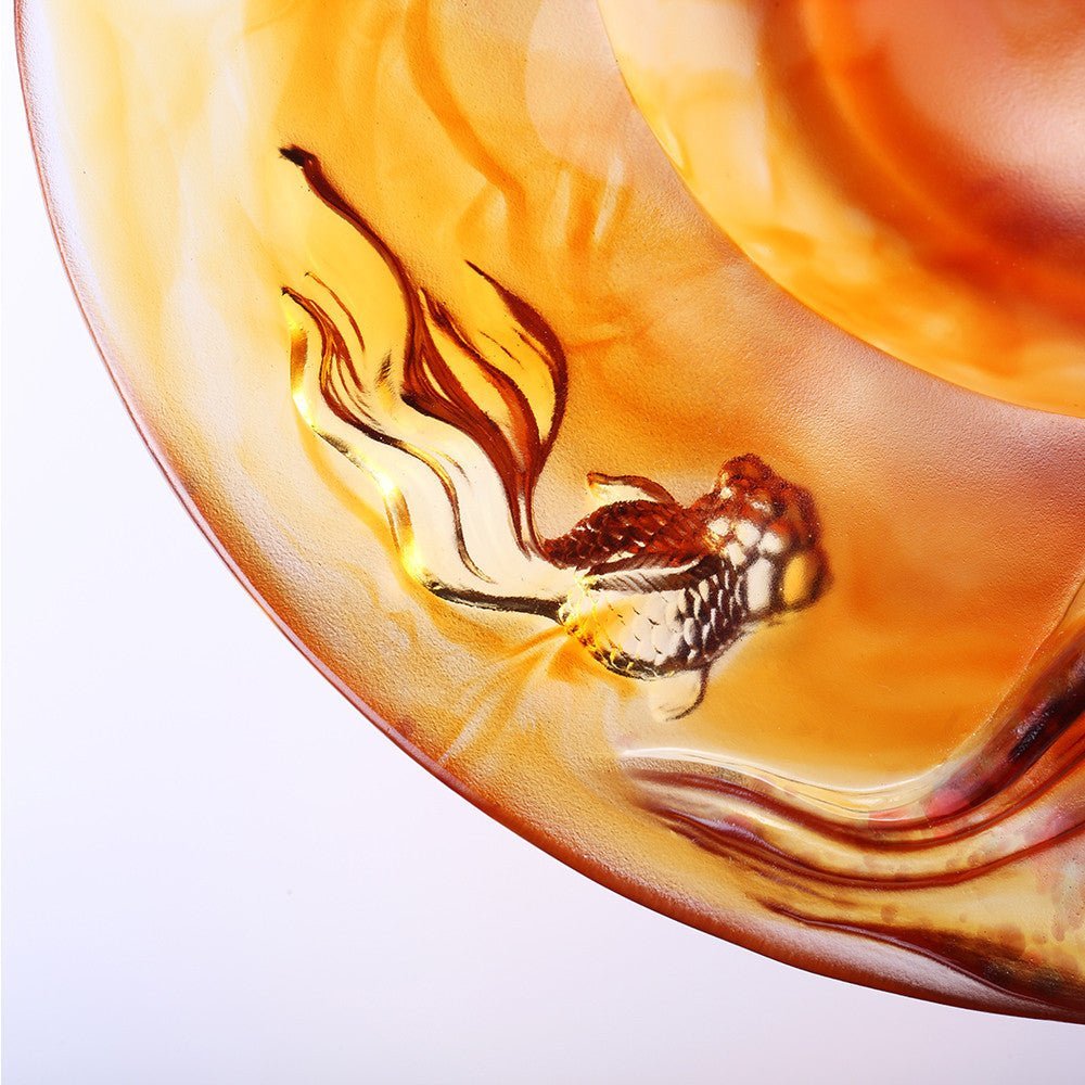 Crystal Fish, Goldfish, Harmonious Beauty