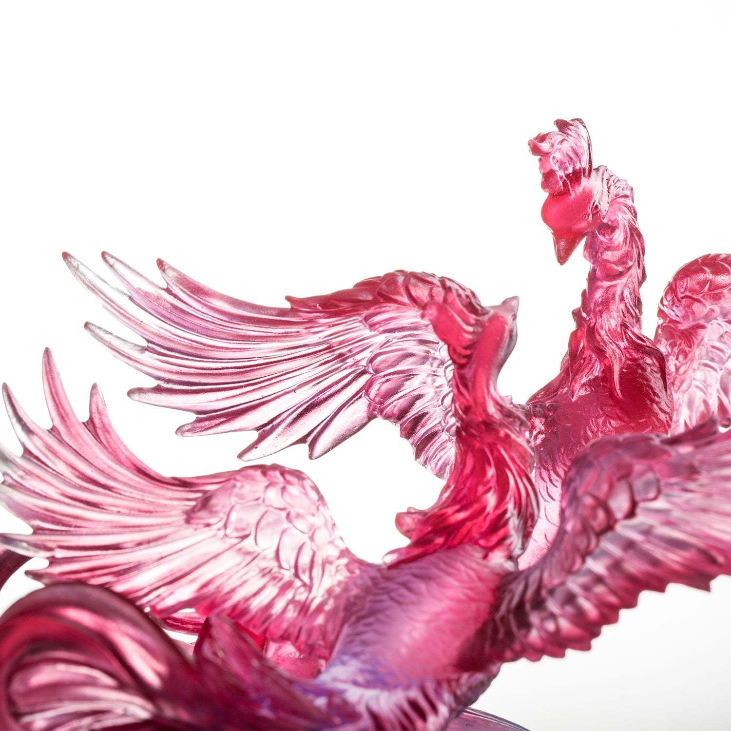 LIULI Crystal Art, Phoenix, Splendor In The Nine Heavens