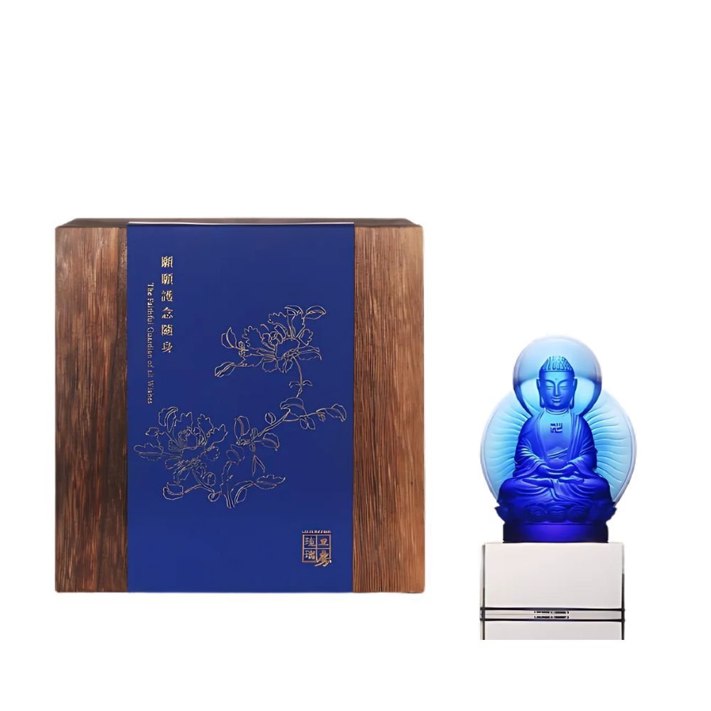 Crystal Buddha, Medicine Buddha, The Faithful Guardian of all Wishes (Special Set)