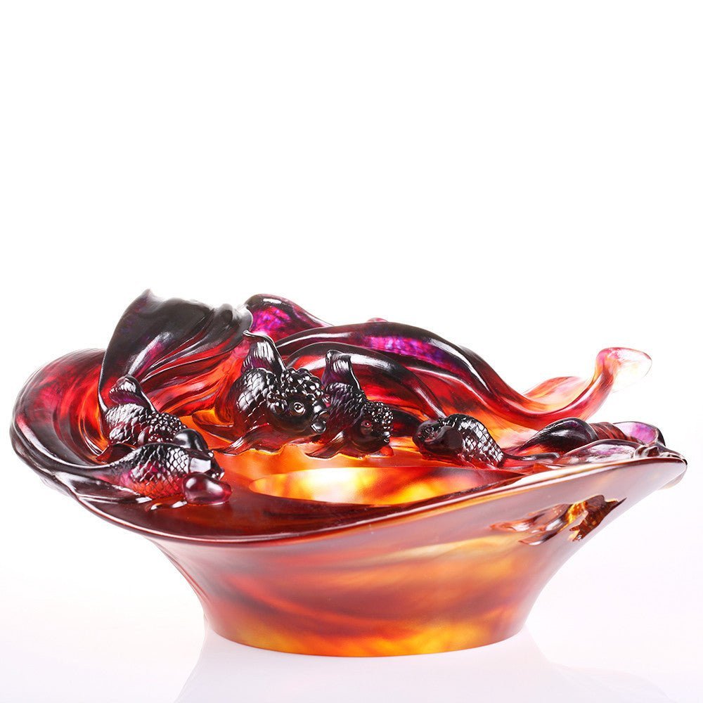Crystal Fish, Goldfish, Harmonious Beauty