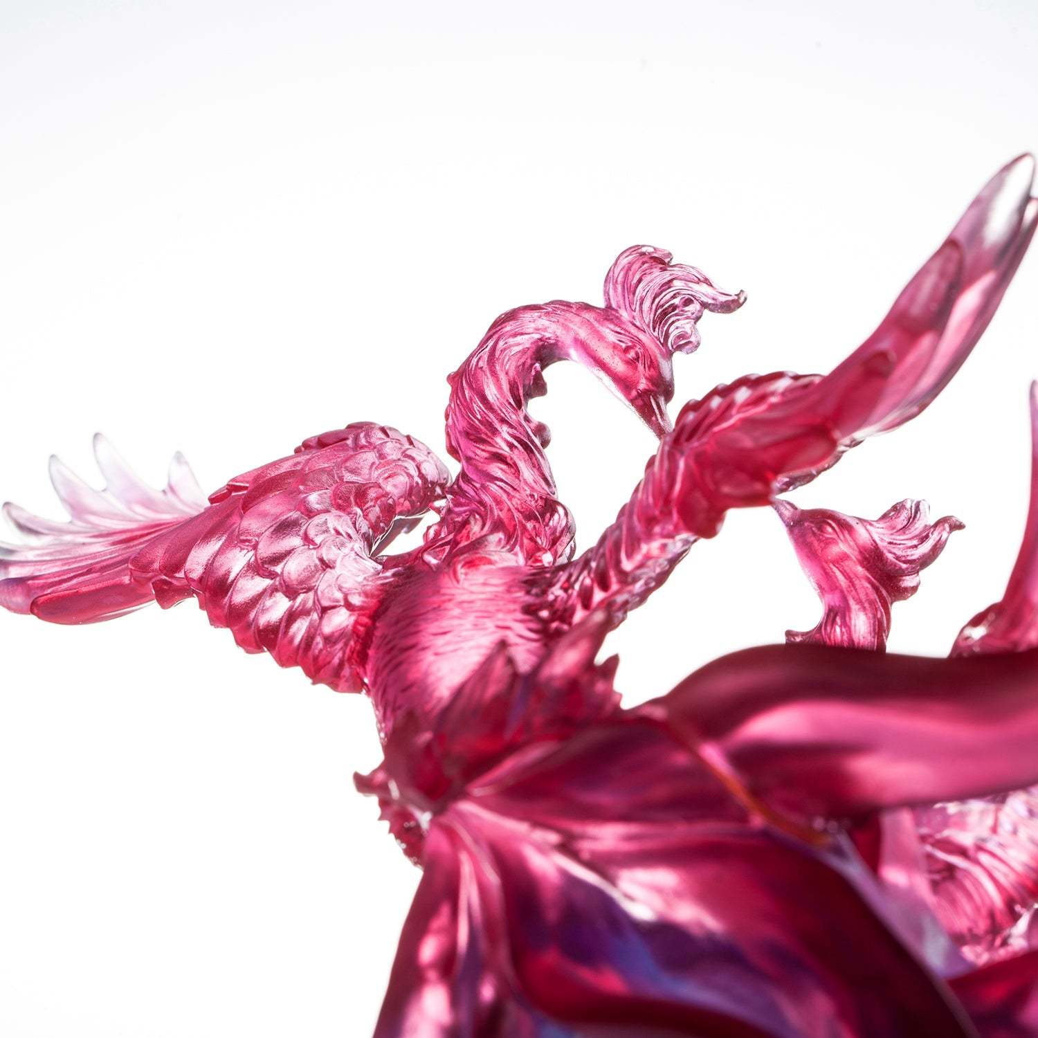 LIULI Crystal Art, Phoenix, Splendor In The Nine Heavens