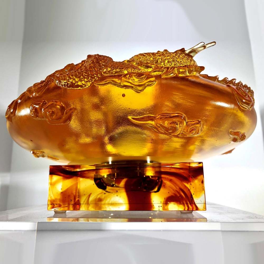 Crystal Animal, Tiger, In Flight Over Water and Moon