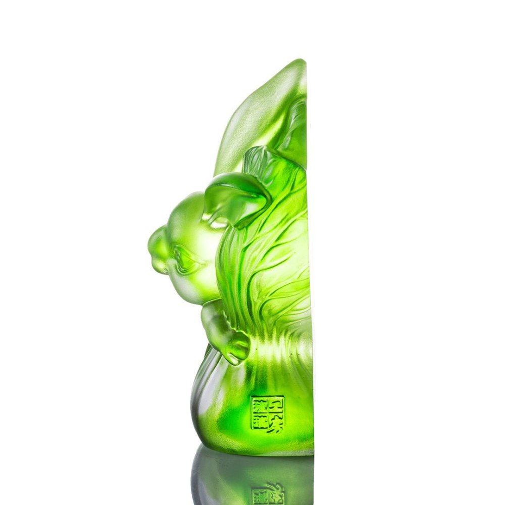 LIULI Mythical Creature Qilin, Benevolent Fortune