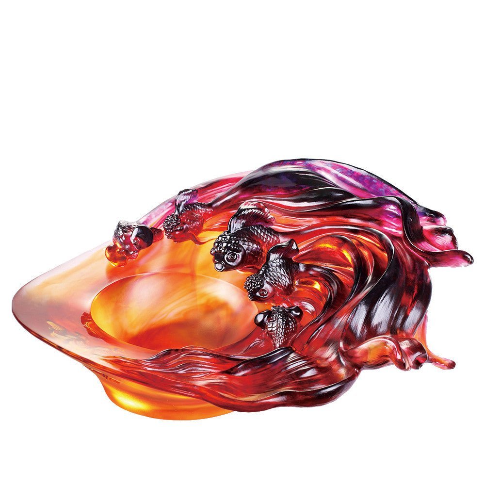 Crystal Fish, Goldfish, Harmonious Beauty