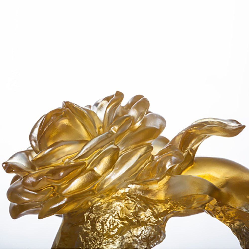 Crystal Flower, Camellia, Singular Elegance (Special Edition, Come with Display Base)