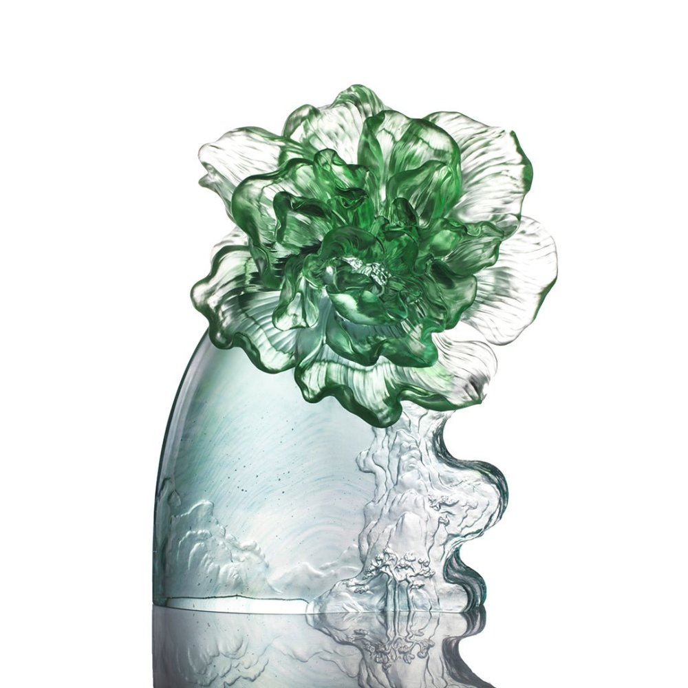 LIULI Crystal Flower Cotton Rose Spring